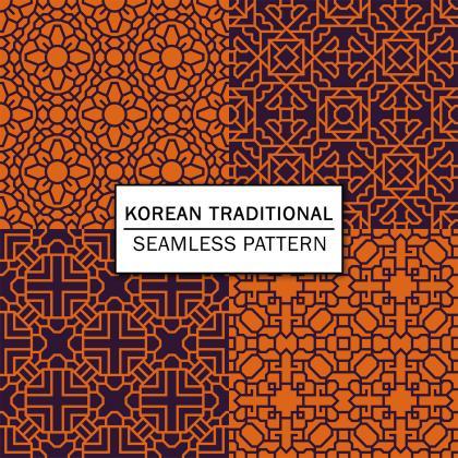Korean Traditional Digital Paper Spring Digital..