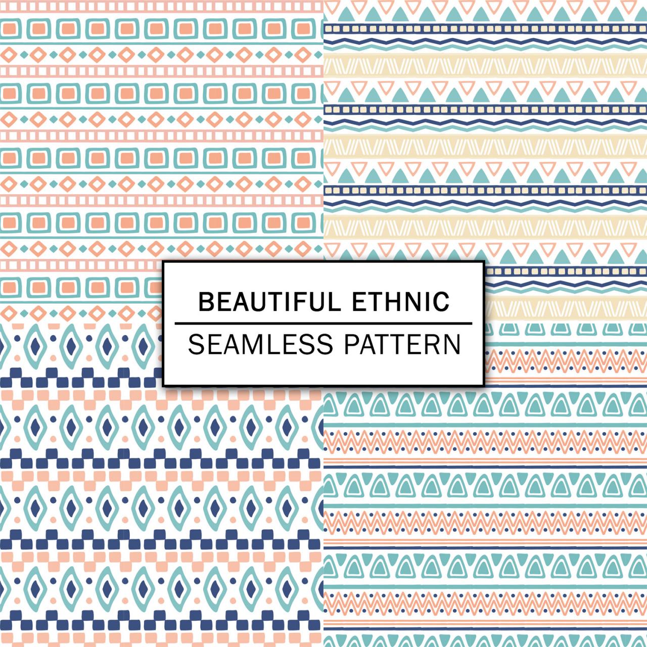 Beautiful Ethnic Digital Paper Spring Digital Paper Scrapbooking Paper Set Digital Paper Pack Digital Downloads