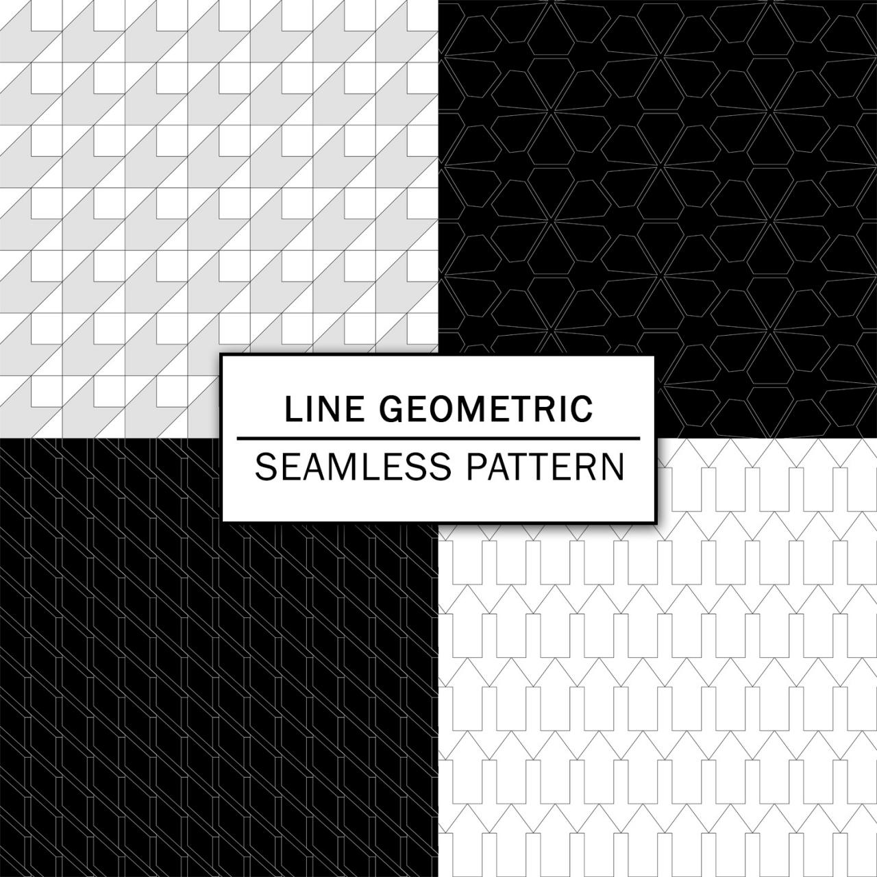 Line Geometric Digital Paper Spring Digital Paper Scrapbooking Paper Set Digital Paper Pack Digital Downloads